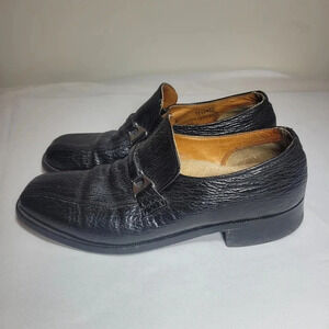 EXOTIC SHARKSKIN Stuart McGuire Loafers sz 8-8.5